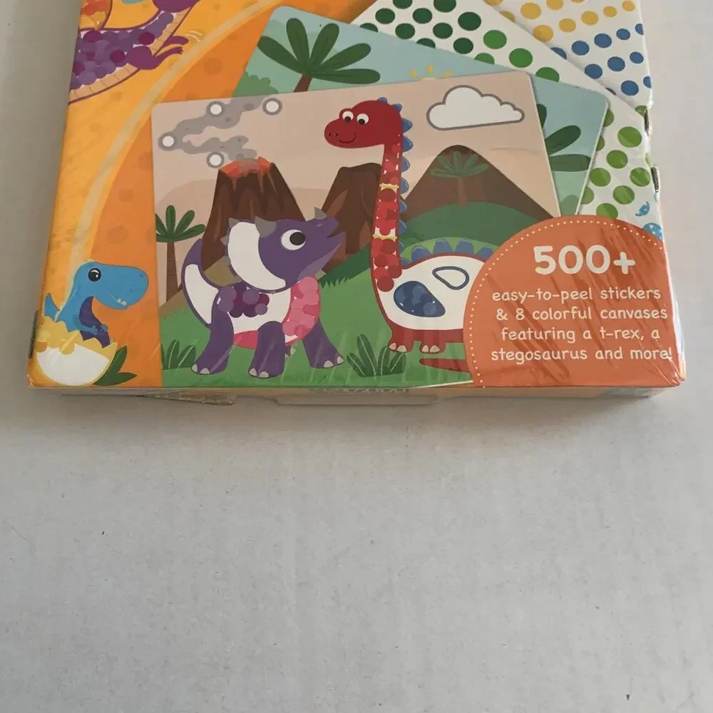 Skillmatics Dot It! World Of Dinosaurs Mess Free Sticker Activity Brand New